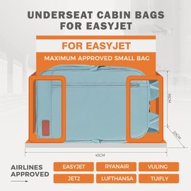 Backpack for Easyjet Hand Luggage 45 x 36 x 20, Travel Backpack, Hand Luggage, Aeroplane Travel Backpack, Carry On Luggage, Travel Bag, Laptop Backpack for Men and Women, for Casual Daypack, with