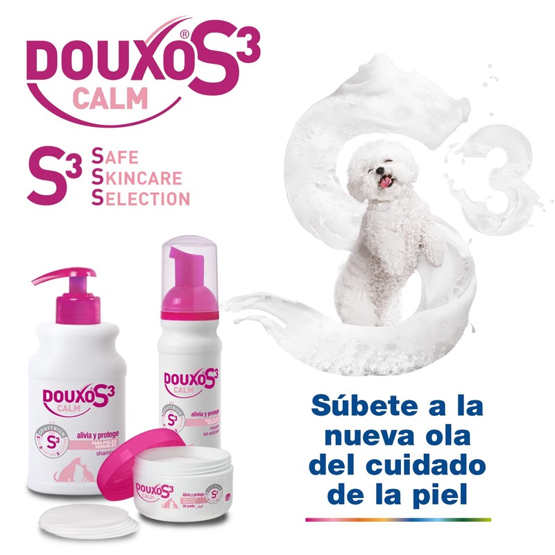 DOUXO S3 Calm Shampoo für Hunde und Katzen, Hygiene für