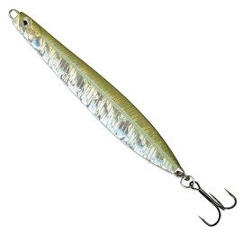 Savage Gear Seeker ISP Sea Trout Blinker, Colour: Green Silver, Length / Weight: 6.8 cm / 12 g