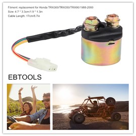 Magnetic Relay Starter Relay Magnetic Switch High Current Starter Relay Relay for Starter Motorbike Motorcycle Starter Solenoid Relay for / 1988-2000