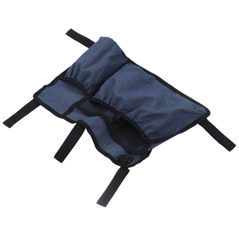 Multi Pocket Oxford Cloth Walker Storage Bag Wheelchair Side Hanging