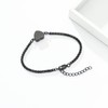 zeqingjw Cremation Heart Urn Bracelet for Pets Ashes Pet Paw