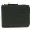Comme des Garcons SA7100 Bi-Fold Wallet, Mini Wallet, Green, Men's,
