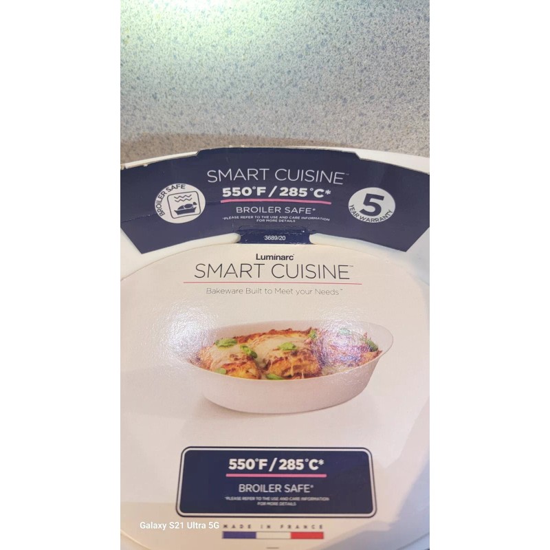 Luminarc 11.25"×6.5"×2.5" Luminarc Smartcuisine 1.4Qt Bakeware Bowl