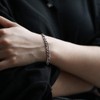 Trendsmax 5mm Figaro Link Chain Bracelet Stainless Steel Figaro Bracelet