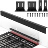 30" Stove Gap Filler, Kitchen Stove Gap Covers, Slide-in Range