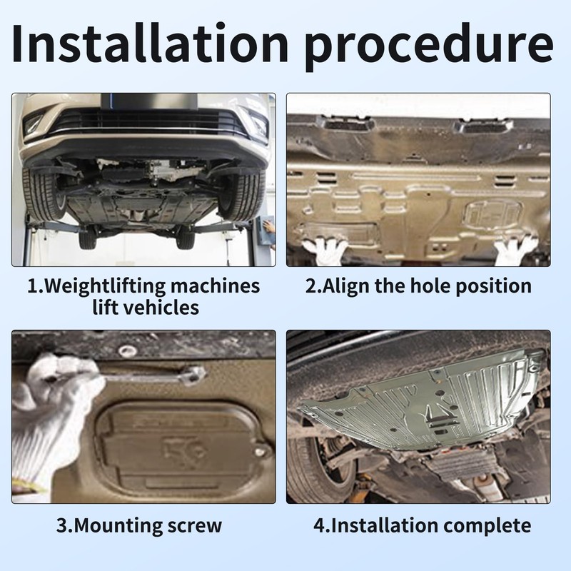 74110-TBA-A00 90674-TY2-A01 Al-mg Alloy Engine Splash Guard Under Car Shield