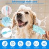 Oromaviela 8PCS Dog Rabbit Bunny Cat Grooming Kit,Self-Cleaning Brush,Nail Clipper,Grooming