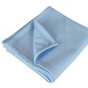Interweave Healthcare Blue Hospital Thermal Throw Blanket, No Fluff Transfer,