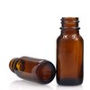 6PCS 10ML Empty Brown Glass Nasal Spray Bottles Refillable Fine