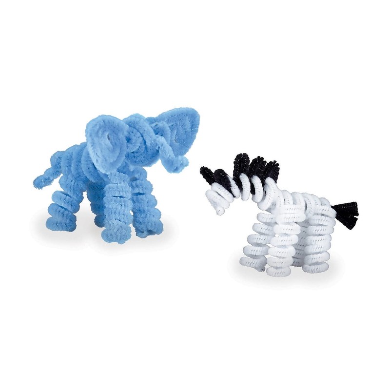 Chenille Kraft Regular Stems, 6 x 4 mm, Metal Wire,