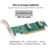 Xiwai 16x PCIE5.0 PCI-Express to Dual MCIO 8i SFF-TA-1016 VROC