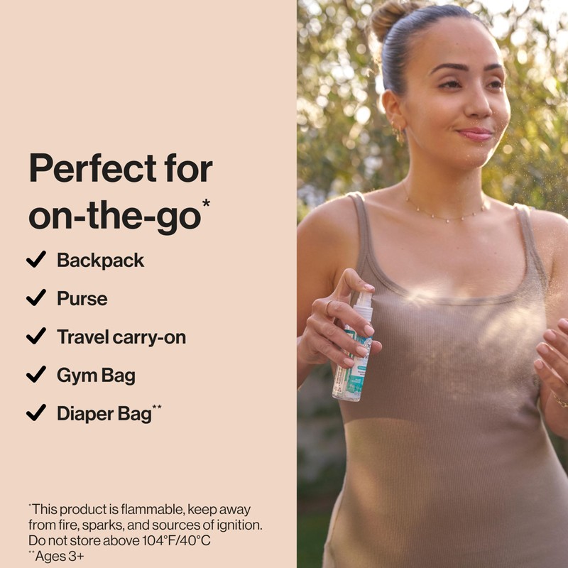 The Honest Company Plant-Based Hand Sanitizer Spray Kills 99.9% of