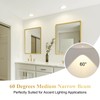 DiCUNO PAR16 LED Bulb 60W Equivalent, 6W Short Neck Spotlight