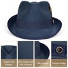 FADACHY Fedora Hats for Men & Women Short Brim Felt
