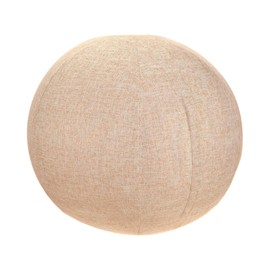 kowaku Yoga Ball Cover Exercise Ball Cover with Convenient Carry Handles Storage Balance Ball Cover Birthing Sitting Balls Chair Protector, Beige 65cm