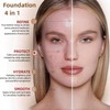 Foundation with SPF50,Color Changing Foundation,Liquid Foundation,Foundation Liquid,Warm Color Changing Foundation,Concealer