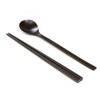 Jujube wood natural lacquered royal cutlery set/spoon and chopsticks set/wood spoon set/wooden spoon set / 대추나무 자연옻칠 궁중 수저세트/수저젓가락세트/우드수저세트/나무수저세트