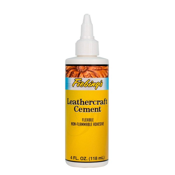 Fiebing's Leathercraft Cement Flexible Adhesive For Leather And Crafts - LeatherGlue