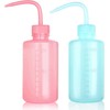 Wash Bottle 2pcs 250ml/8oz Safety Watering Tools, Economy Plastic Squeeze