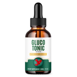 Gluco Tonic Drops, GlucoTonic Drops for Advanced Balance Support, Gluco Tonic with Extra Strength Formula Supplement for Maximum Strength, GlucoTonic Reviews, 1 Month Supply, Made in USA (1 Bottle)