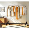 HOKEEPER Commercial Z Base Garment Rack Hold 500LBS Heavy Duty
