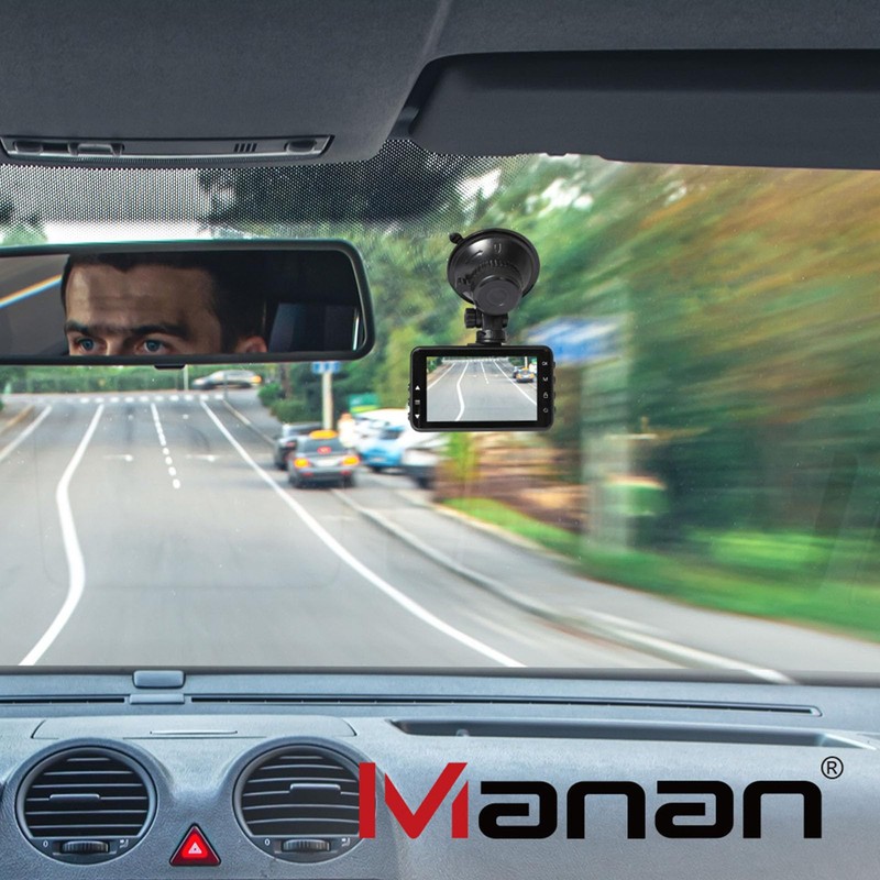 Manan Dash Camera Front and Rear,4K(3840 x 2160),WiFi Car Dashcam