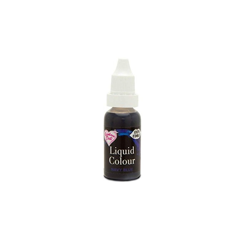 Rainbow Dust Liquid Colour Navy 16ml - Liquid Air Brush