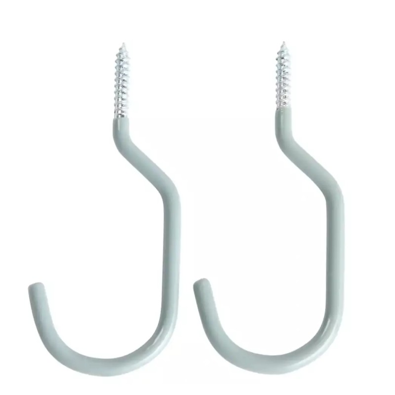 Everbilt Multi-Use Assorted Storage Vinyl Coated Steel Screw-In Hooks Value