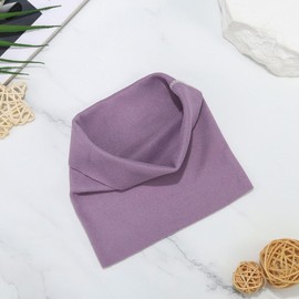 Jovono Dogs and Cats Hat Pet Ear Muffs Dog Snood for Anxiety Relief and Calming Warm Adjustable Trapper Hat for Small Medium Dogs and Cats Puppies Pets (Purple)