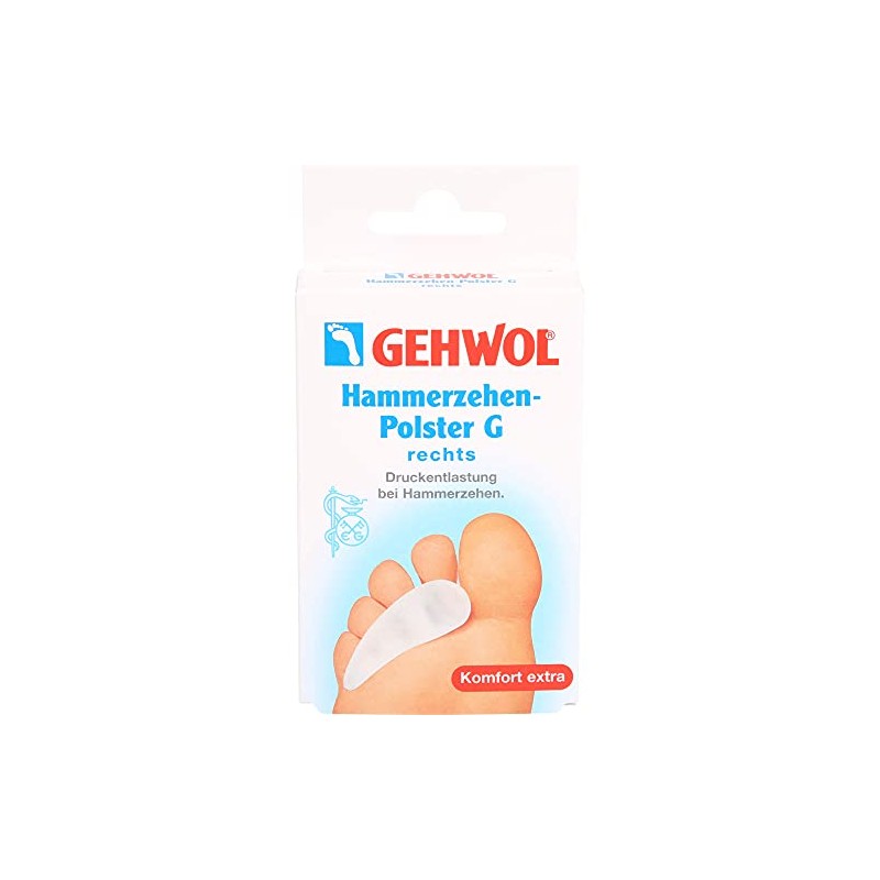 Gehwol PolymerGel Hammerzehen-Polster G rechts, 1 St [Badartikel]