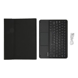 Tablet Keyboard Trackpad Magnetic Auto Sleep Kickstand Pencil Holder Wireless Keyboard for IOS Tablet Pro 11in Air 4 5 Black