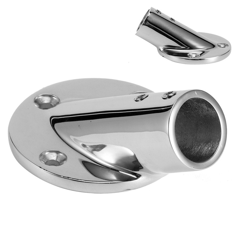 30 Degree Round Tube Base Hand Rail Railing Fitting 316