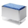 EZbrnd Countertop Liquid Dish Soap Dispenser with Sponge Holder for