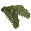 ZJIVQO 2pcs Massage Comb Jade Scalp Massage Comb Jade Gua