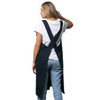 Bunny Street No-Tie Cotton Pinafore Apron – Premium Japanese Cross-Back