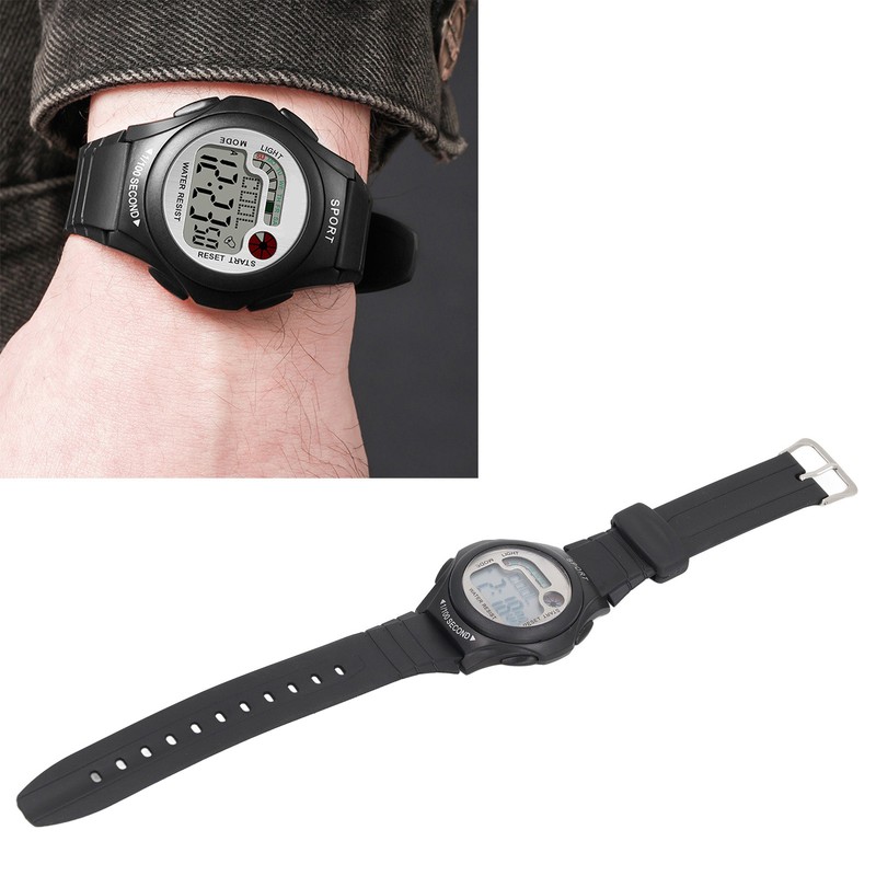 Women Men Digital Waterproof Sports Watch Surfing Watch Multifunctional Watch
