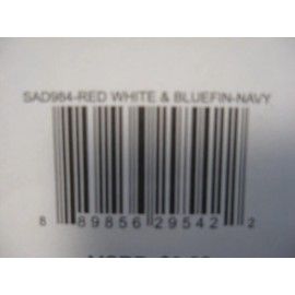 Salt Life Decal - 2.75" x 2" Surface Mount Vinyl Sticker - Tuna Flag Fish SAD984