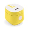 GreenLife Digital Rice Cooker, 2-Cups Uncooked/4-Cups Cooked, Removable Nonstick Ceramic