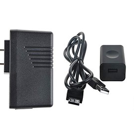 Digipartspower for Sony PS Vita PSV AC Power Adapter Supply Convert Charger + USB Data Cable