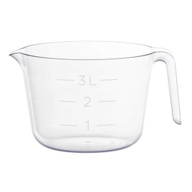 Gastromax Food Storage Container, Polypropylene, Transparent/Pink, 3 L