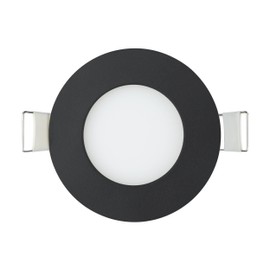 EGLO connect.z Smart Home Fueva-Z LED Recessed Bathroom Spotlights, Diameter 85 mm, ZigBee, App and Voice Control Alexa, Warm White/Cool White, Dimmable, 3 Metal Recessed Spotlights, Black, IP44