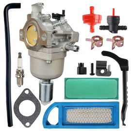 799727 Carburetor for Briggs & Stratton 14HP 15HP 16HP 17HP 17.5 HP 18HP Intek Engines CarbReplace 791858 794572 591731 594593 Lawn Tractor Mower Nikki Carb with Air Filter kits