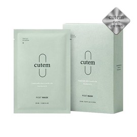 Q-TEM Post Mask Set 25ml 10ea Pore Care Skin Soothing Elastic Skin / 큐템포스트마스크세트25ml10ea모공케어피부진정탄력있는피부