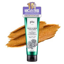 Flu Body Scrub White Musk, 200g, 1 piece / 플루 바디스크럽 화이트머스크, 200g, 1개