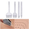 Leather Craft Tool 1/2/4/6 Prong Lacing Stitching Punch Hole (6mm)