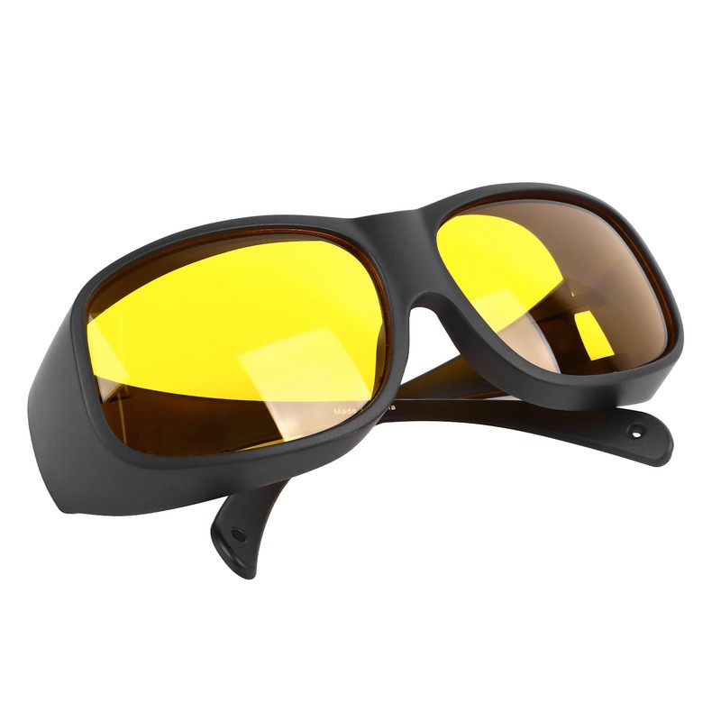 Blue Blocking Light Goggles 200 to 590nm Comfortable Black Frame