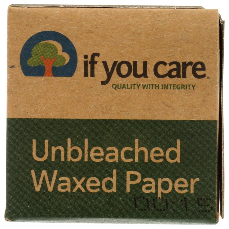 If You Care All Natural Unbleached Waxed Paper 75 Sq