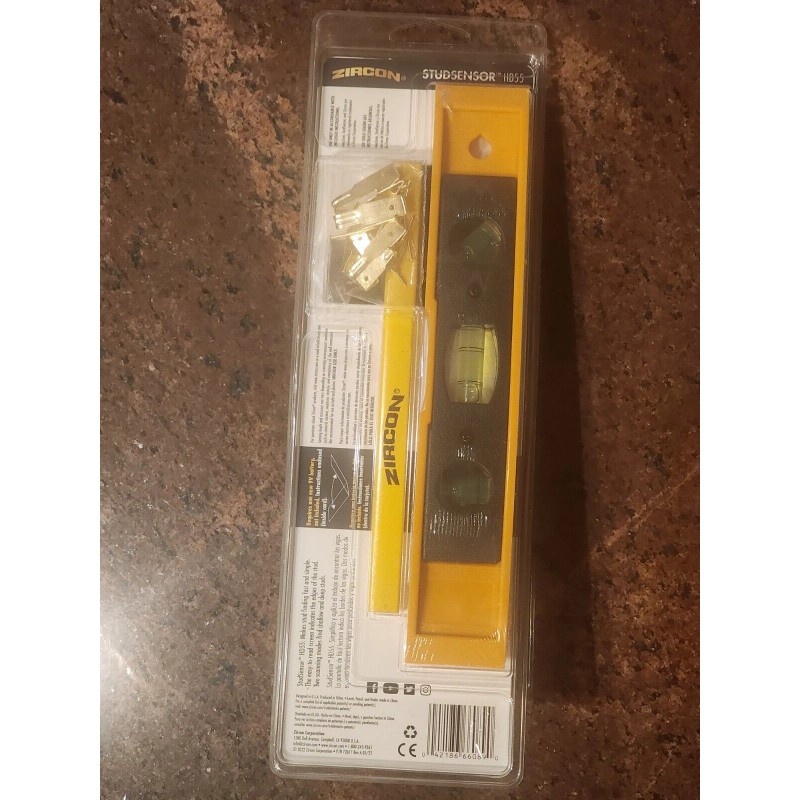 Zircon StudSensor HD55 Metal & Wood Stud Finder with Deep