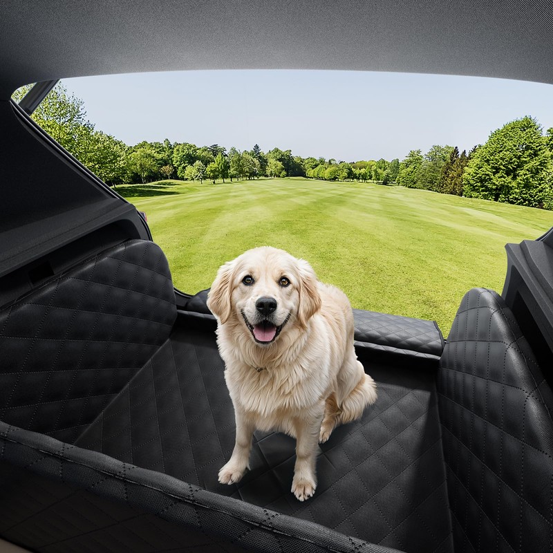 Pecute SUV Cargo Liner for Dogs, Water Resistan Pet Trunk